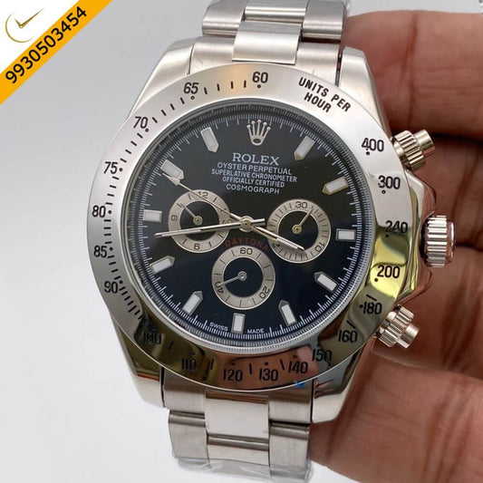 Rolex Oyster Perpetual Cosmograph Daytona Steel Black Dial