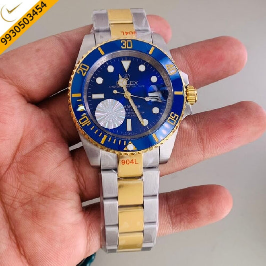 Rolex Submariner Dual Tone Blue Dial