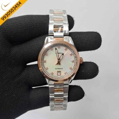 Tag Heuer Carrera Date Pearl Dimond Swiss Automatic Watch