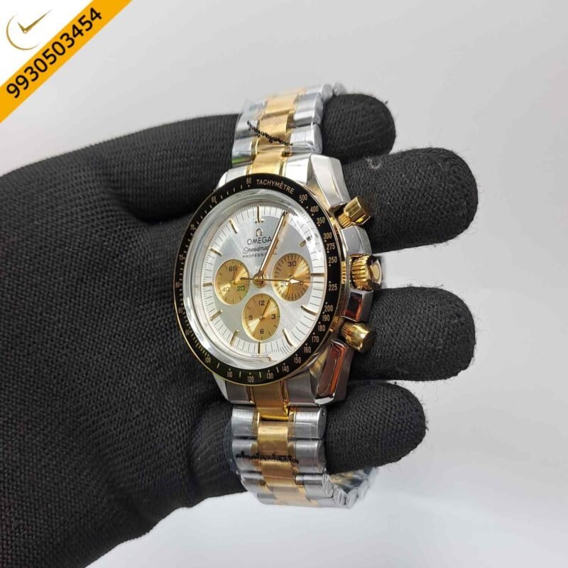 Omega Speedmaster White Dial Swiss Watch - Image 2