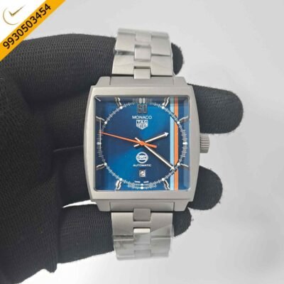 Tag Heuer Monaco Gulf Titanium Edition Blue Dial Swiss Automatic Watch