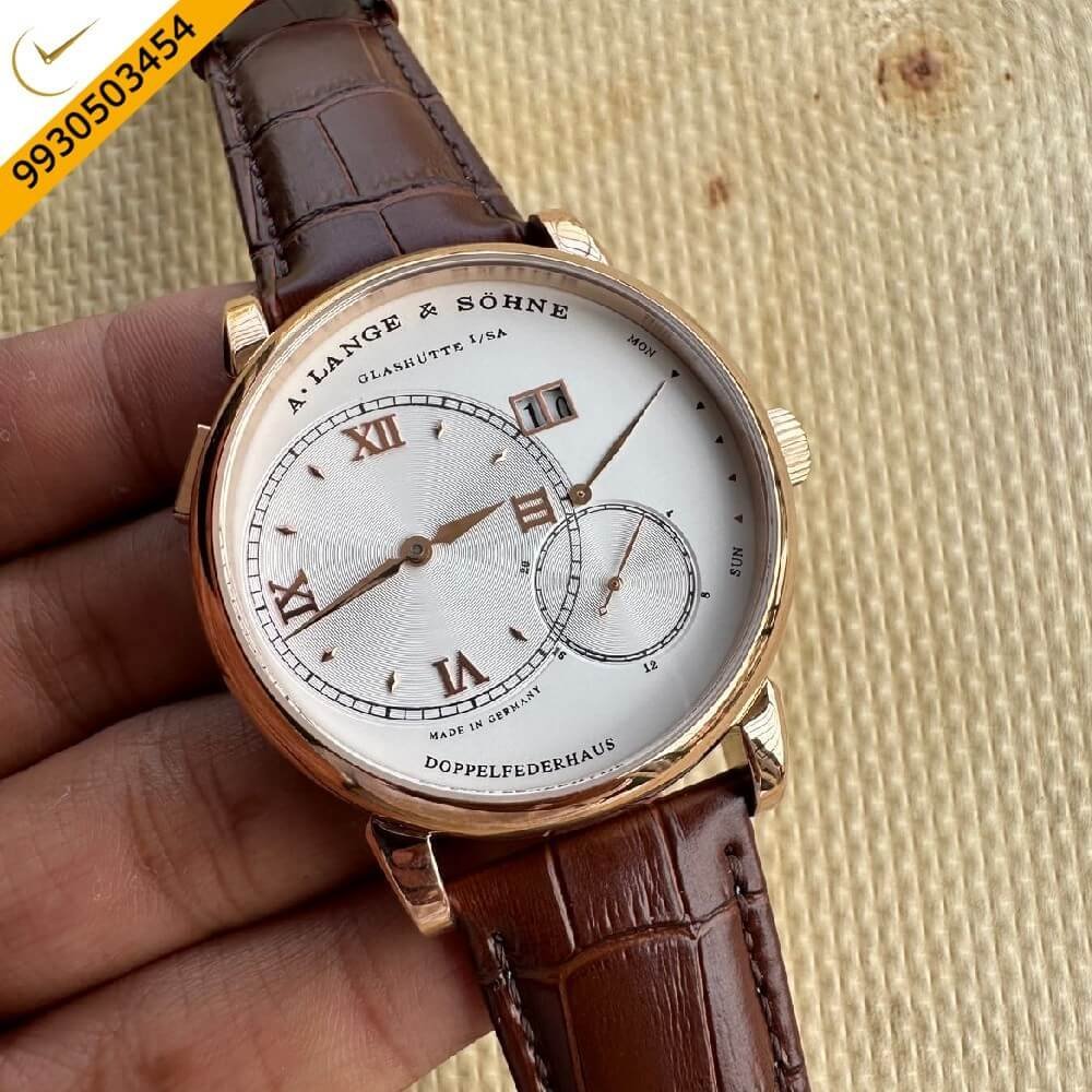 A. Lange & Söhne Grand Lange Luminious White Dial Swiss Automatic Watch