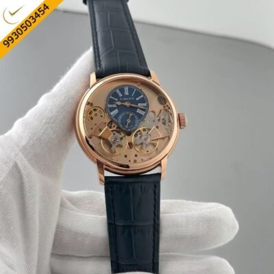 Audemars Piguet Rose Gold Skeleton Dial Automatic Watch
