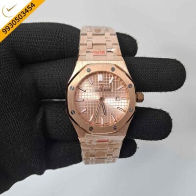 Audemars Piguet Royal Oak Full Rose Gold Swiss Watch