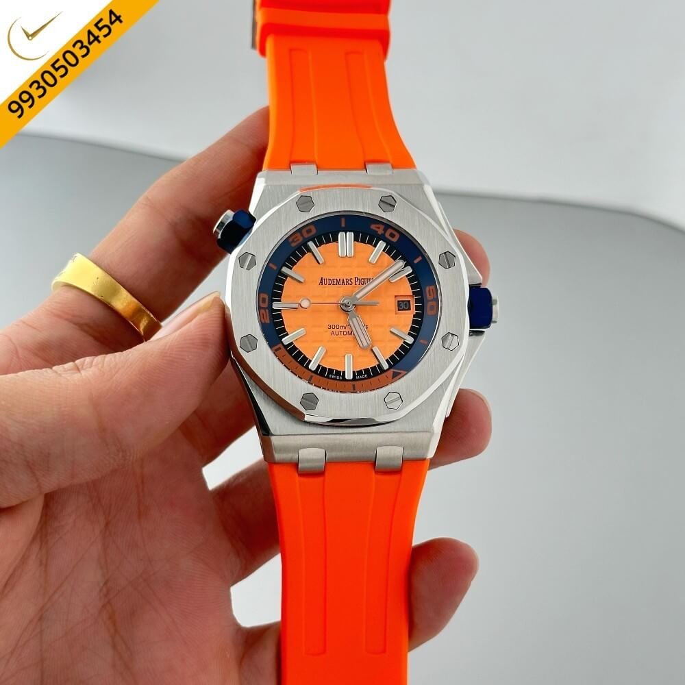 Audemars Piguet Royal Oak Offshore Diver Red Dial Swiss Automatic Watch