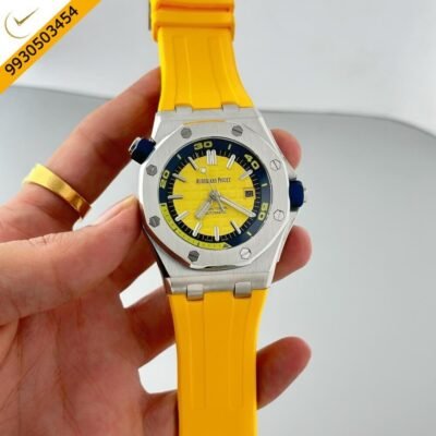 Audemars Piguet Royal Oak Offshore Diver Yellow Swiss Automatic Watch