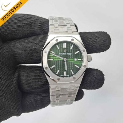 Audemars Piguet Royal Oak Silver Green Dial Swiss Watch
