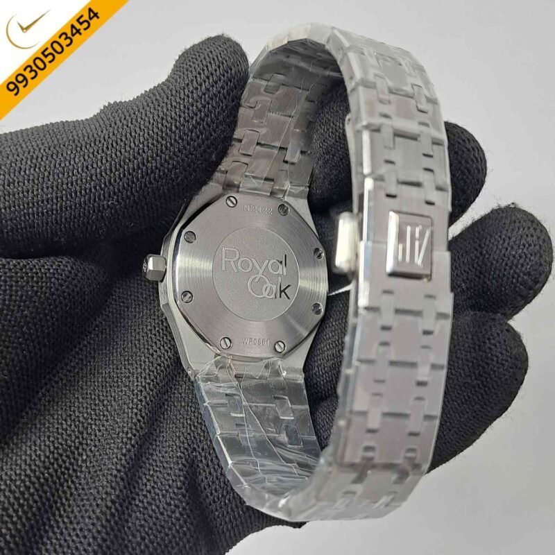Audemars Piguet Royal Oak Silver Purple Dial Swiss Watch - Image 4