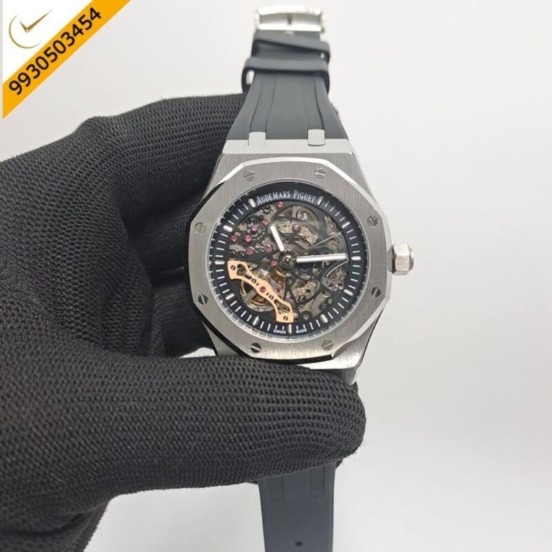 Audemars Piguet Royal Oak Silver Skeleton Dial Swiss Automatic Watch