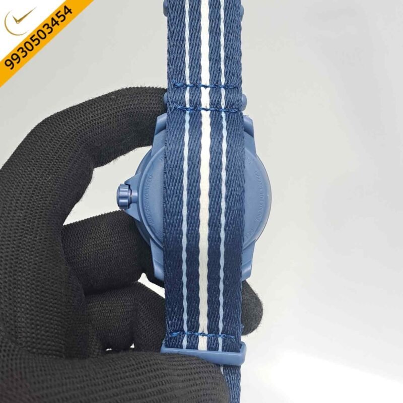 BLANCPAIN X SWATCH Fifty Fathoms SCUBA Blue Swiss Watch - Image 4