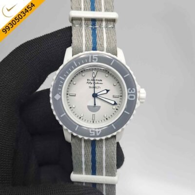 BLANCPAIN X SWATCH Fifty Fathoms SCUBA Grey Swiss Watch
