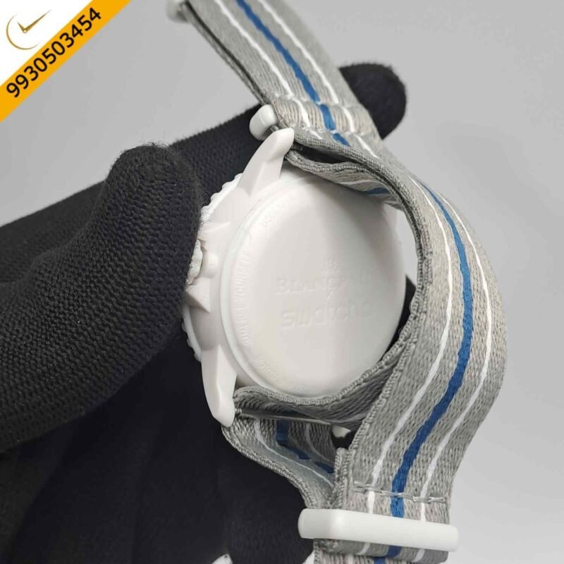 BLANCPAIN X SWATCH Fifty Fathoms SCUBA Grey Swiss Watch - Image 4