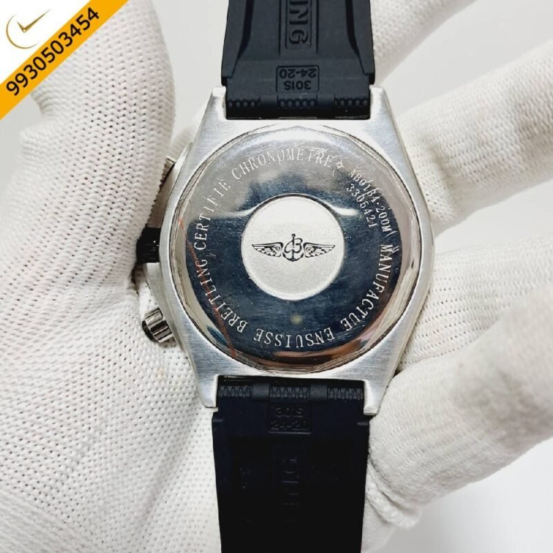 Breitling Super Chronomat B01 44 Ice Blue Dial Swiss Watch - Image 4