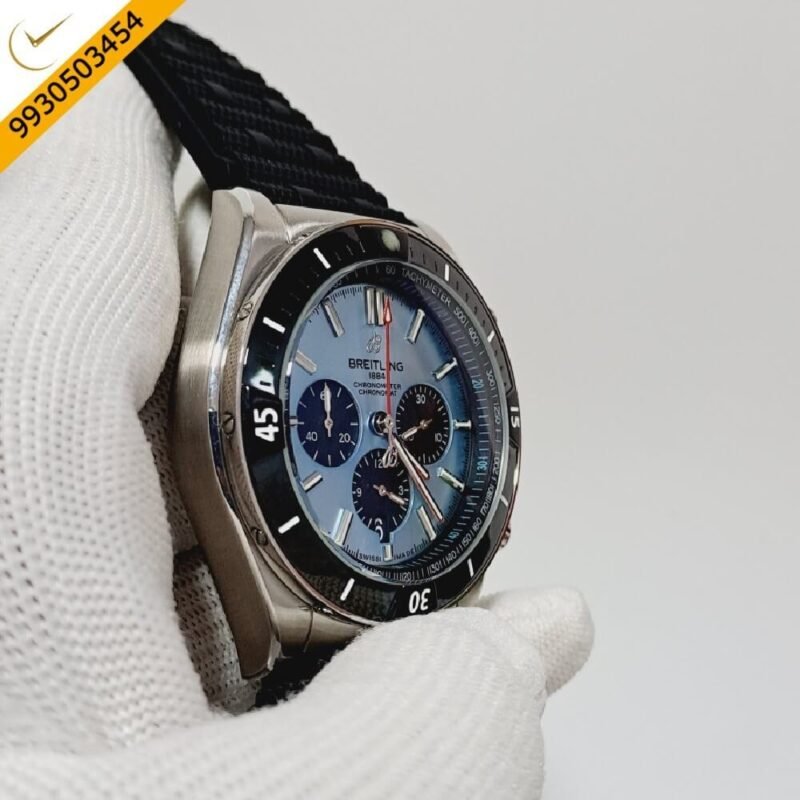 Breitling Super Chronomat B01 44 Ice Blue Dial Swiss Watch - Image 2