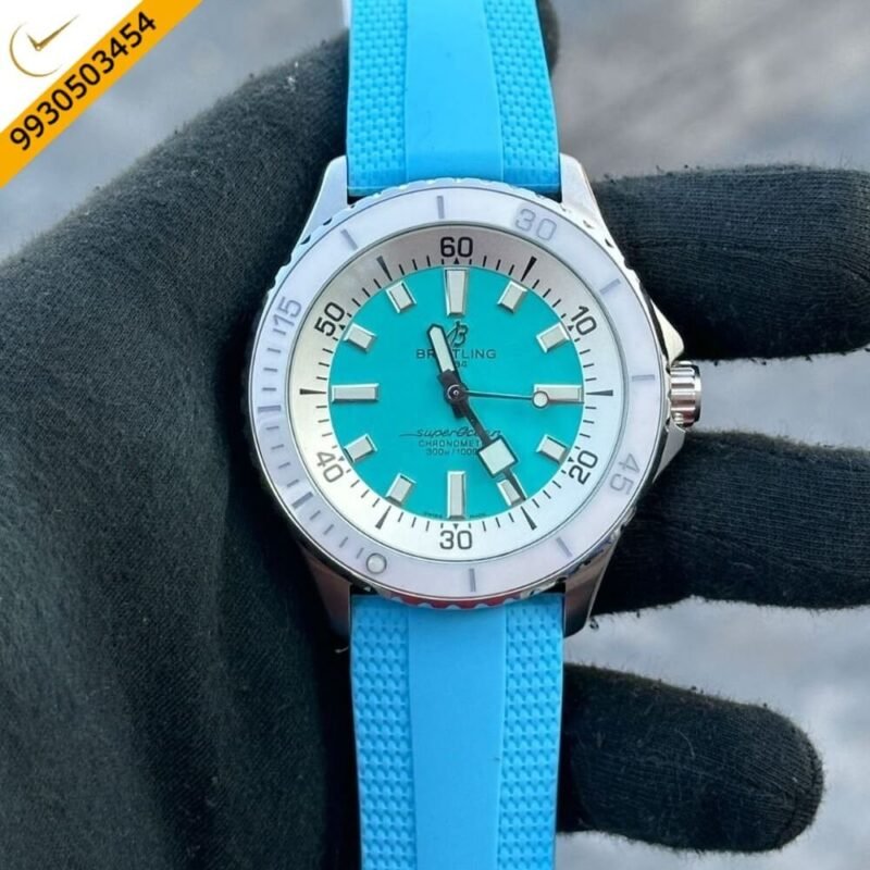 Breitling Super Ocean 44 Kelly Slater Tiffny Dial Swiss Automatic Watch