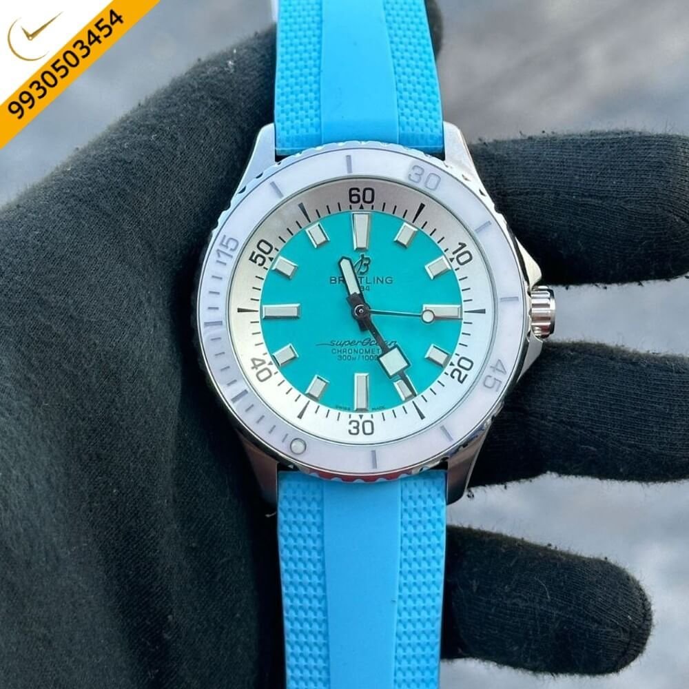 Breitling Super Ocean 44 Kelly Slater Tiffny Dial Swiss Automatic Watch