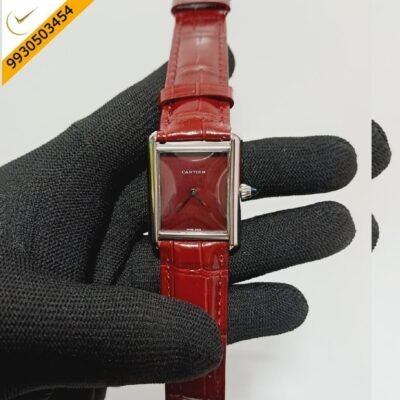 Cartier Tank Must Full Red Swiss watch