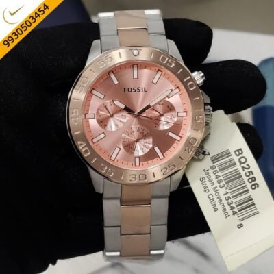 Fossil BANNON Multifunction Dual Tone Chrongraph  Movement Swiss Watch
