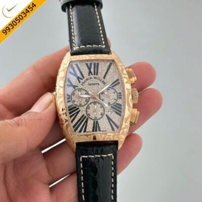 Frank Muller Gold Dial Quartz Watch