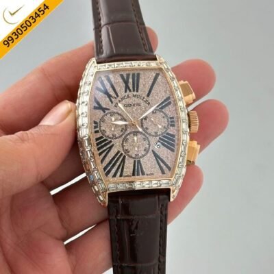 Frank Muller Gold Dial Quartz Watch