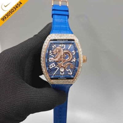 Frank Muller Yachting V45 Dragon King Blue Limited Edition Swiss Automatic Watch