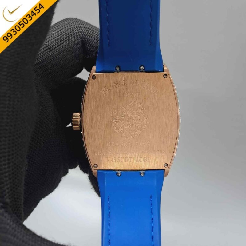 Frank Muller Yachting V45 Dragon King Blue Limited Edition Swiss Automatic Watch - Image 4