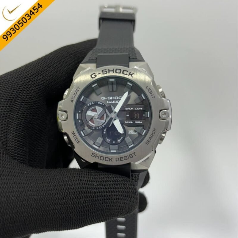 G-Shock Casio Black Rubber Strap Black Dial Swiss Watch
