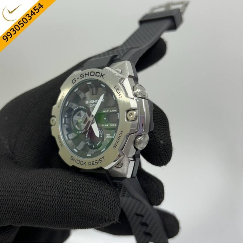 G-Shock Casio Black Rubber Strap Black Dial Swiss Watch - Image 3