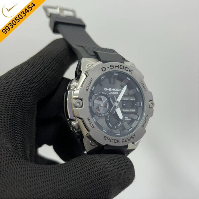 G-Shock Casio Black Rubber Strap Black Dial Swiss Watch - Image 2