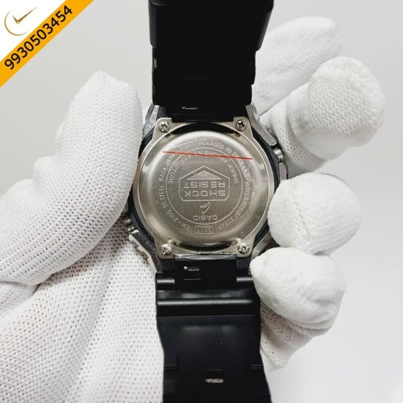 G-Shock Casio Metal Jacket Rainbow Dial Swiss Watch - Image 4