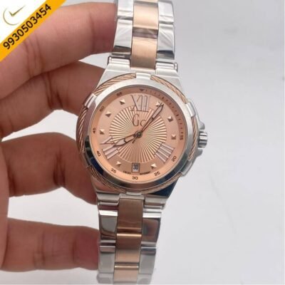 GC CableBijou Dual Tone Rose Gold Dial Watch