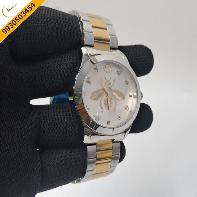 Gucci G-Timeless YA1265024 White Dial Stainless Steel Swiss Watch - Image 3