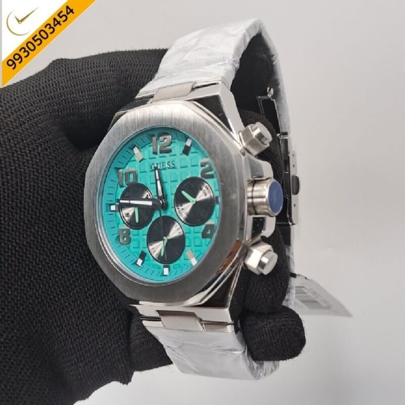Guess Empire Multifunction Tiffany Blue Dial Swiss Watch - Image 3