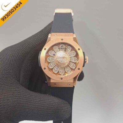 HUblot Classic Fusion Takashi Murakami Sunflower Dial Swiss Automatic Watch