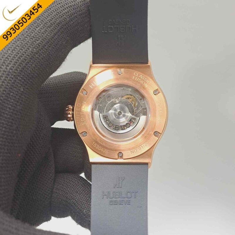 HUblot Classic Fusion Takashi Murakami Sunflower Dial Swiss Automatic Watch - Image 4