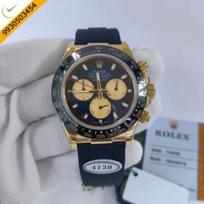 Rolex Cosmograph Daytona Black Dial Swiss ETA Automatic Watch