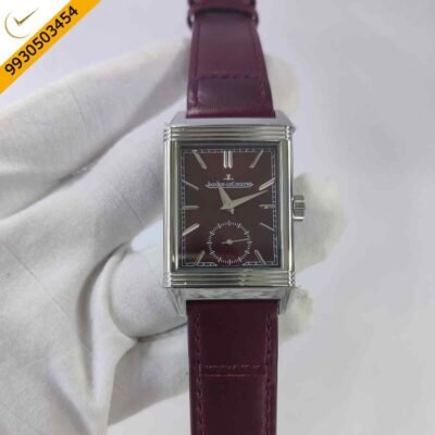 Jaeger-LeCoultre Reverso Tribute Red Dial Swiss ETA Automatic Movement  Watch