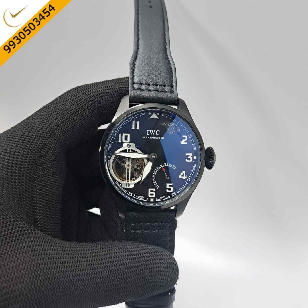 IWC Moonphase Big Pilot Full Black Edition Swiss Automatic Watch
