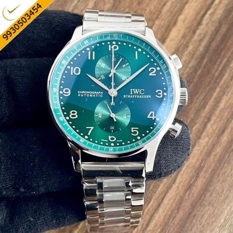 IWC Portugieser White Green Automatic Watch