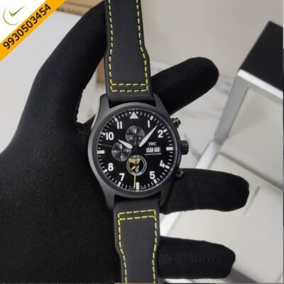 IWC Top-Gun Chronograph Royal Maces Black Dial Swiss Watch