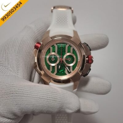 Jacob & Co Epic X Chronograph Green Dial Watch
