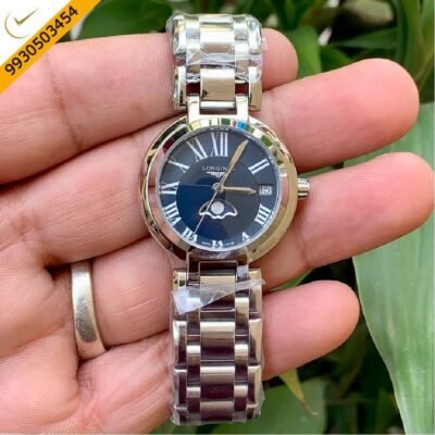 Longines PrimaLuna Blue Dial Watch