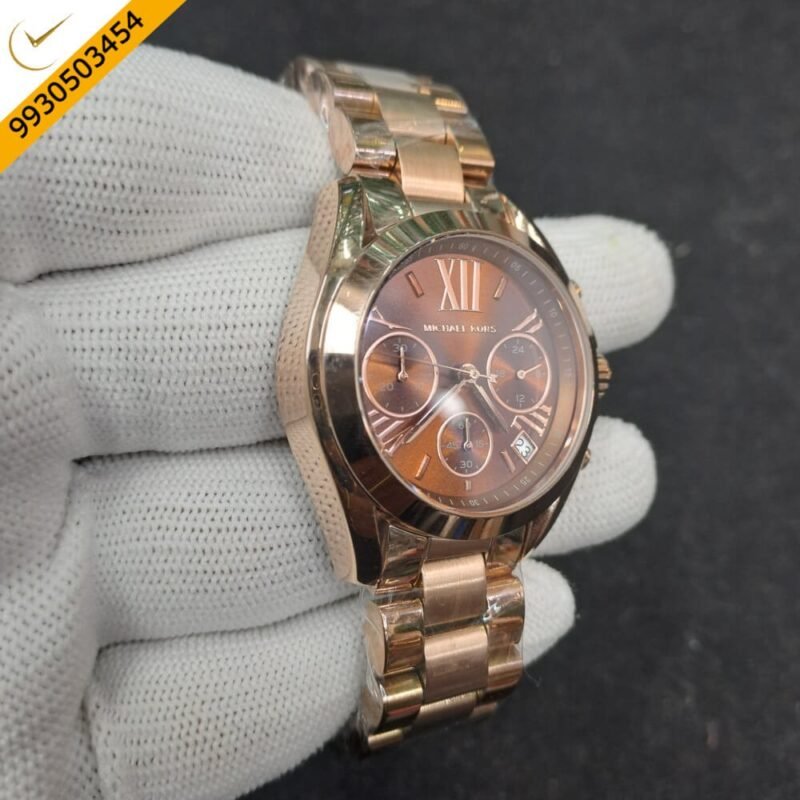 Michael Kors Analog Full Rose Gold Swiss Watch - Image 2