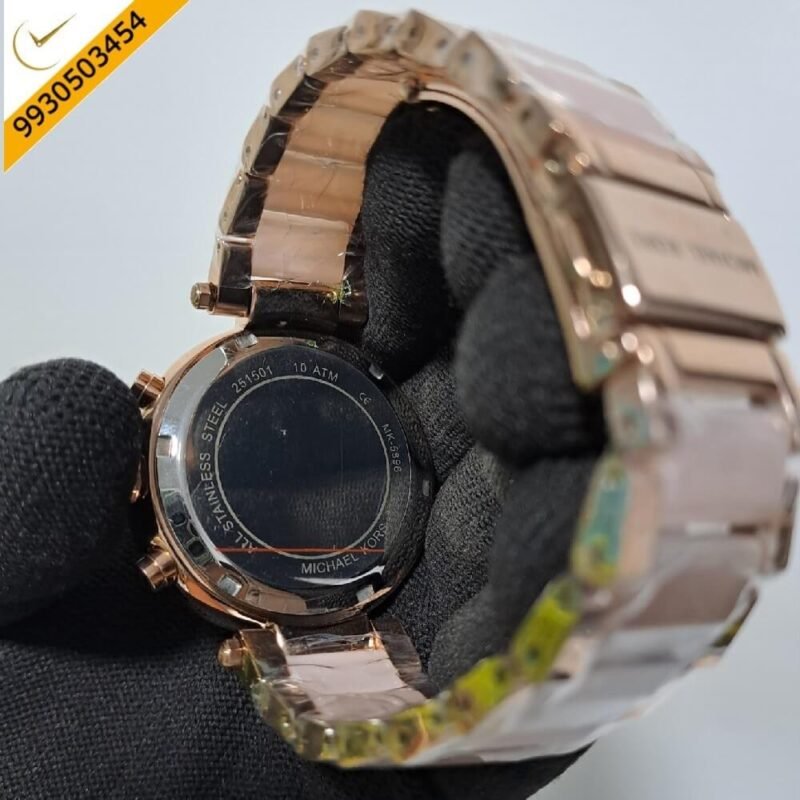 Michael Kors Chronograph Gold Edition Women’s Watch Swiss Watch - Image 4