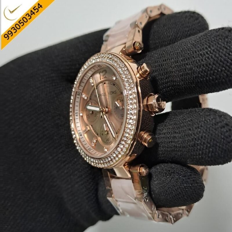 Michael Kors Chronograph Gold Edition Women’s Watch Swiss Watch - Image 3