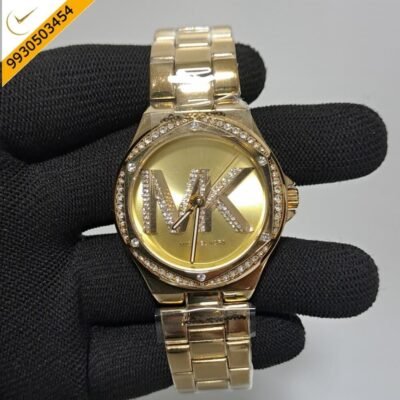 Michael Kors Lennox Women's Full Gold Swiss Watch