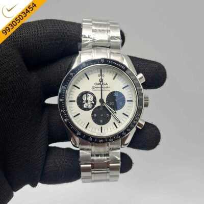 OMEGA Speedmaster Moonwatch 50th Anniversary Series Silver Black Snoopy Award Swiss  Watch