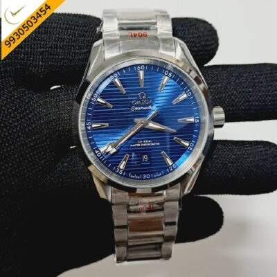 Omega Seamaster Aqua Terra Master Chronometer Blue Dial Swiss Automatic Watch