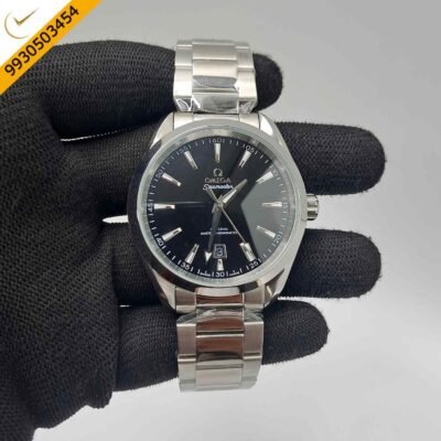Omega Seamaster Aqua Terra Steel Black Dial Swiss Automatic Watch