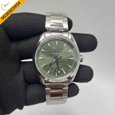 Omega Seamaster Aqua Terra Steel Green Dial Swiss Automatic Watch